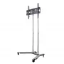 Edbak TR1 mobilus stovas ekranui 190,5 cm (75 inch) Juodas, Nerūdijantis plienas
