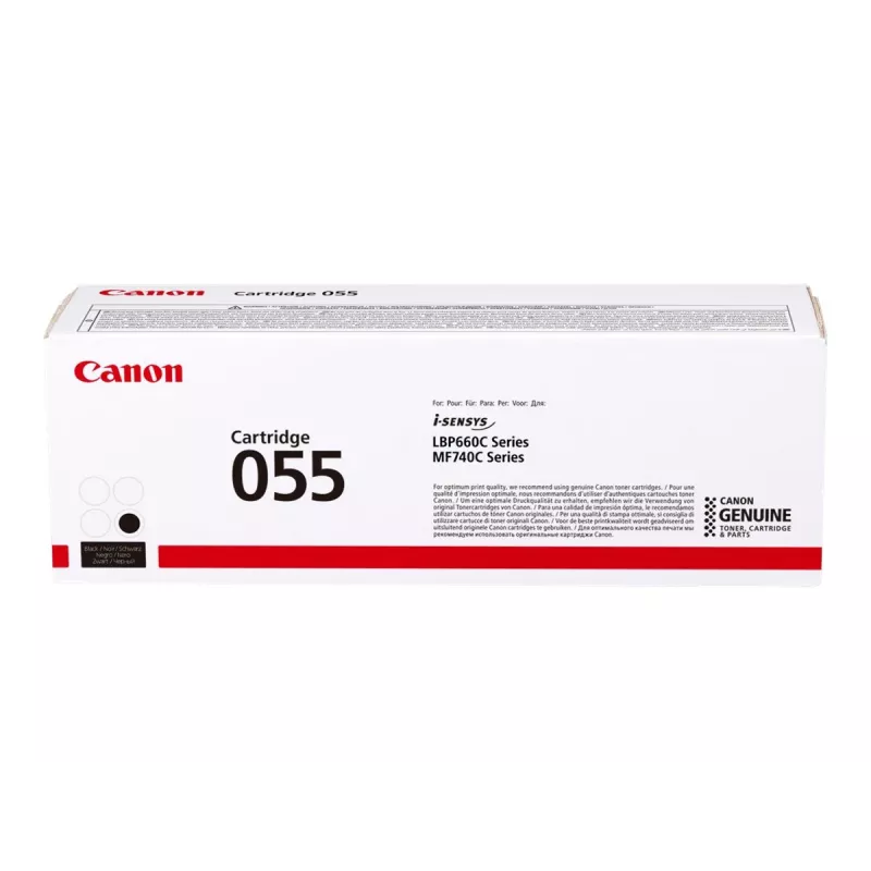Originalus Canon 055 juodas toneris 1 vnt.