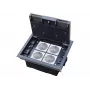 Grindinė dėžutė Alantec PP004 su reguliuojamu gyliu techninėms grindims 45×45 mm
