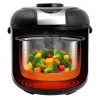 Ryžių virimo aparatas GASTROBACK Rice Control Low Carb & Steam, 3 L, 450 W, juodas/nerūdijantis plienas