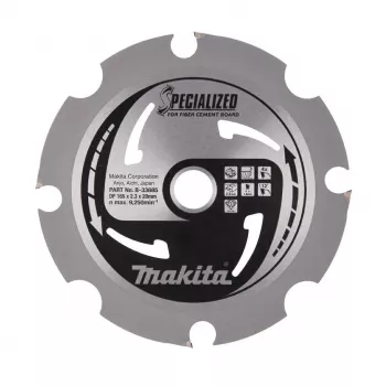 MAKITA diskinis pjūklo diskas 165x20x4Z specializuotas pluoštiniam cementui