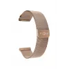 Laikrodžio apyrankė FIXED Mesh Strap Fixed 18 mm Nerūdijančio plieno Auksinė Greitas atsegimas