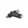Flash drive PATRIOT Rage R550 32GB 100 MB/S USB A+C sukamasis dizainas (PE32GR550DSAD) Juoda
