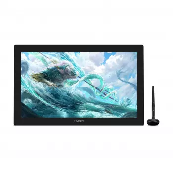 Huion Kamvas Pro 24 4K GT2401 piešimo planšetė su ekranu, 23,8 colio IPS 3840x2160, 16:9, 8192 spaudimo lygiai, 140 % sRGB
