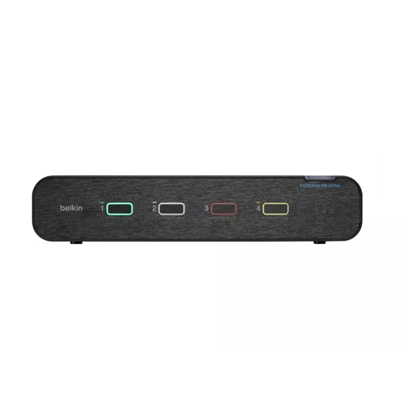 KVM jungiklis Belkin F1DN204KVM-UNN4 HDMI 4K USB montavimui į stelažą