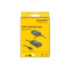 DeLock USB 2.0 prailginimo kabelis su 4 prievadų šakotuvu, 10 m, aktyvus (82748)