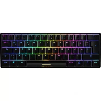Žaidimų klaviatūra SKILLER SGK50 S4, juoda, DE išdėstymas, Kailh Red