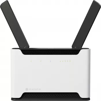 MikroTik Chateau LTE18 AX – belaidis maršrutizatorius su 5 prievadų jungikliu, GigE, 2,5 GigE, Wi-Fi 5, Wi-Fi 6, dviejų juostų (S53UG+5HAXD2HAXD-TC&EG18-EA)