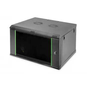 Sieninis tinklo stovas Digitus DN-19 07U-6/6-EC-SW