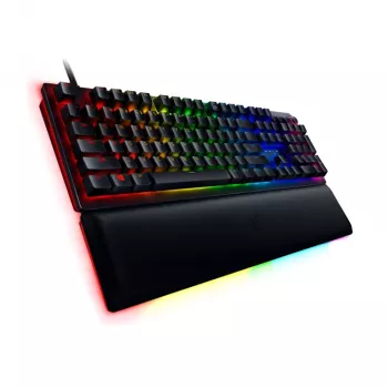 Laidinė žaidimų klaviatūra Razer Huntsman V2 — Clicky Purple optiniai jungikliai, RGB LED