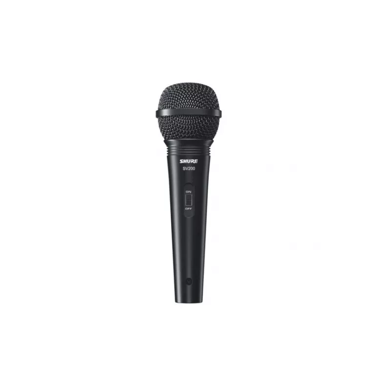 Shure SV200 mikrofonas juodas karaoke mikrofonas