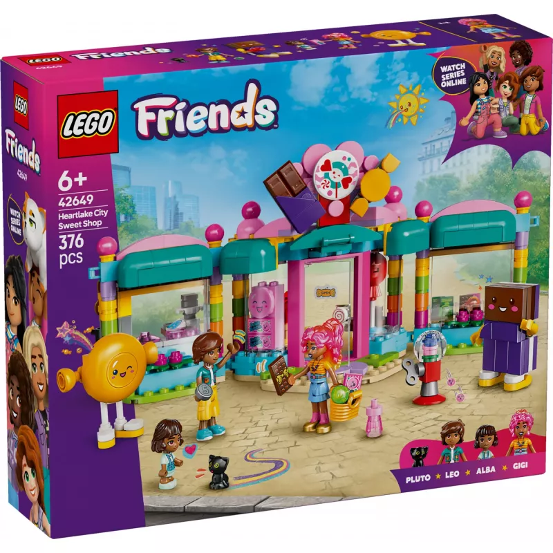 LEGO FRIENDS 42649 Heartlake City saldainių parduotuvė