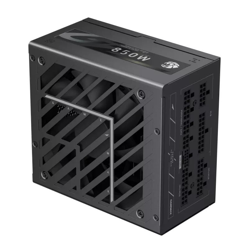 Gamemax GZ 850G maitinimo blokas, 850 W, 80 PLUS Gold, pilnai modulinis
