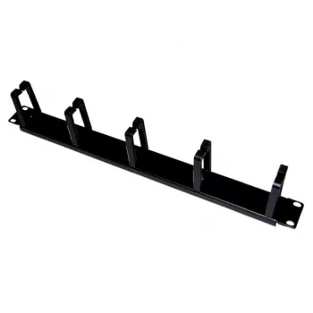 Alantec PK009 kabelių laikiklis sieninis, juodas, 1 vnt.