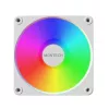 Montech GF120 V2 ARGB kompiuterio korpuso ventiliatorius 12 cm baltas 1 vnt.