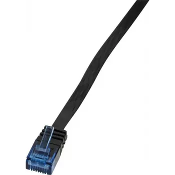 LOGILINK CF2023U LOGILINK - Patchcord Cat.6 U/UTP, ilgis 0,5 m, plokščias SlimLine, juodas