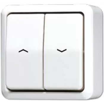 Jung 609 VA WW Elektrinis jungiklis 1P Baltas (609VAWW)