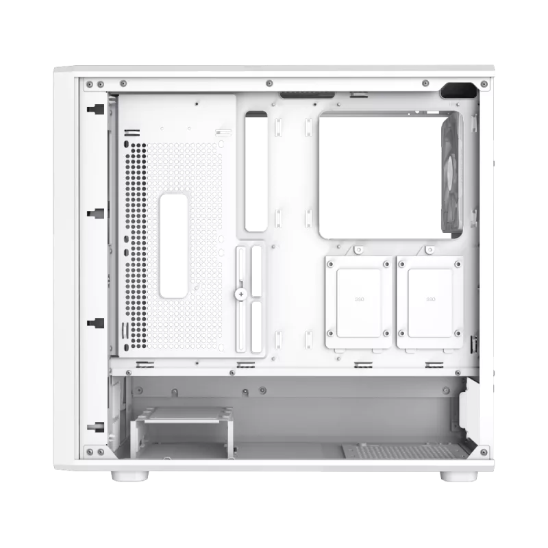 Gamemax CLAW 460 WH | Baltas vidutinis bokštas | Korpusas