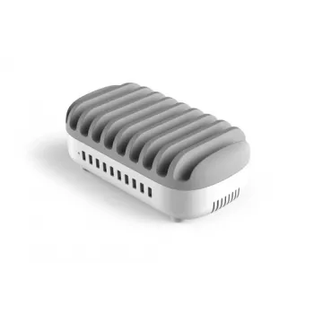 Compulocks 10 prievadų USB įkrovimo stotelė su JK kištuku - 120W, 2.4A, 10 išėjimų (USB)