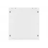 Lanberg sieninis montažinis stovo spintos korpusas 19'' 12U 600x600mm pilkas (stiklinės durys)