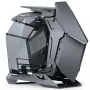 Jonsbo MOD3 Mini Micro-ATX korpusas su vitrininiu grūdintu stiklu - Pilka - Bokštinis