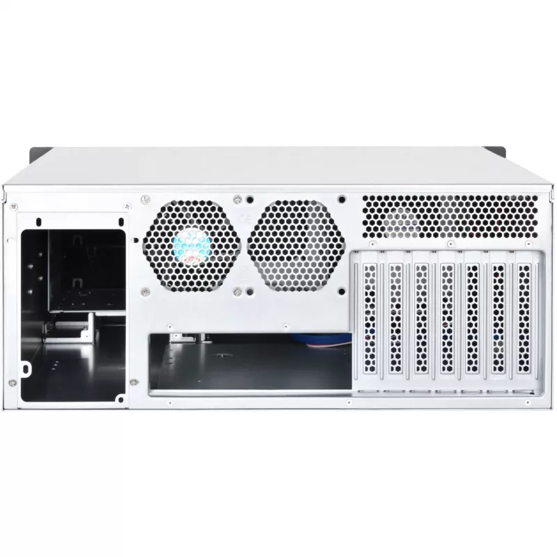 Silverstone RM400 stovo korpusas 4U, juodai pilkas