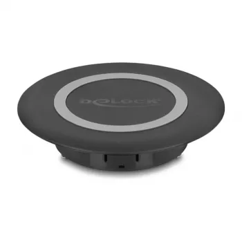 Vidinis belaidis kroviklis DeLOCK 66284 juodas, USB, iki 15 W