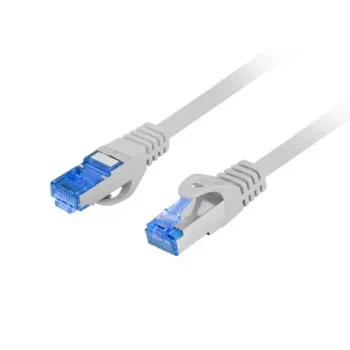 Tinklo kabelis LANBERG Cat6a S/FTP PCF6A-10CC-0100-S, 1 m, RJ-45, pilkas, LSZH, 500 MHz