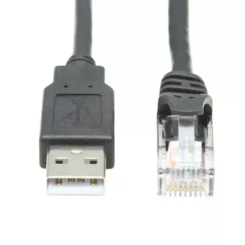 Tripp Lite U009-015-RJ45-X USB 2.0 į RJ-45 adapteris, juodas