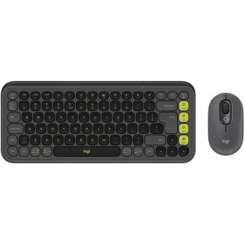 Klaviatūros ir pelės rinkinys Logitech POP Icon 920-013140