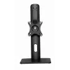 Gembird MS-D1-01 reguliuojamo aukščio monitoriaus stovas, juodas