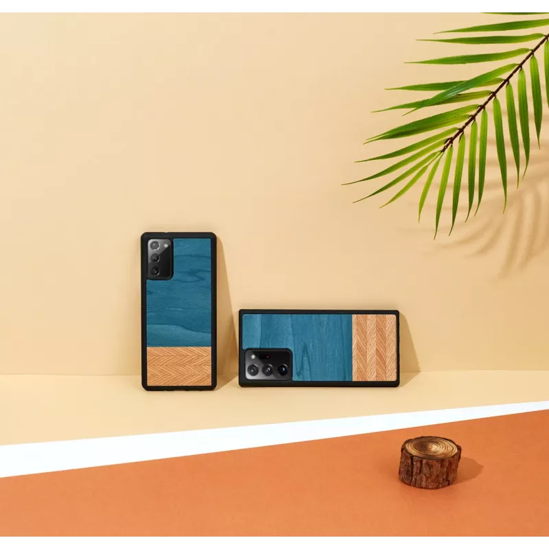 Dėklas Samsung Galaxy Note20 Ultra man and wood džinsinė juoda