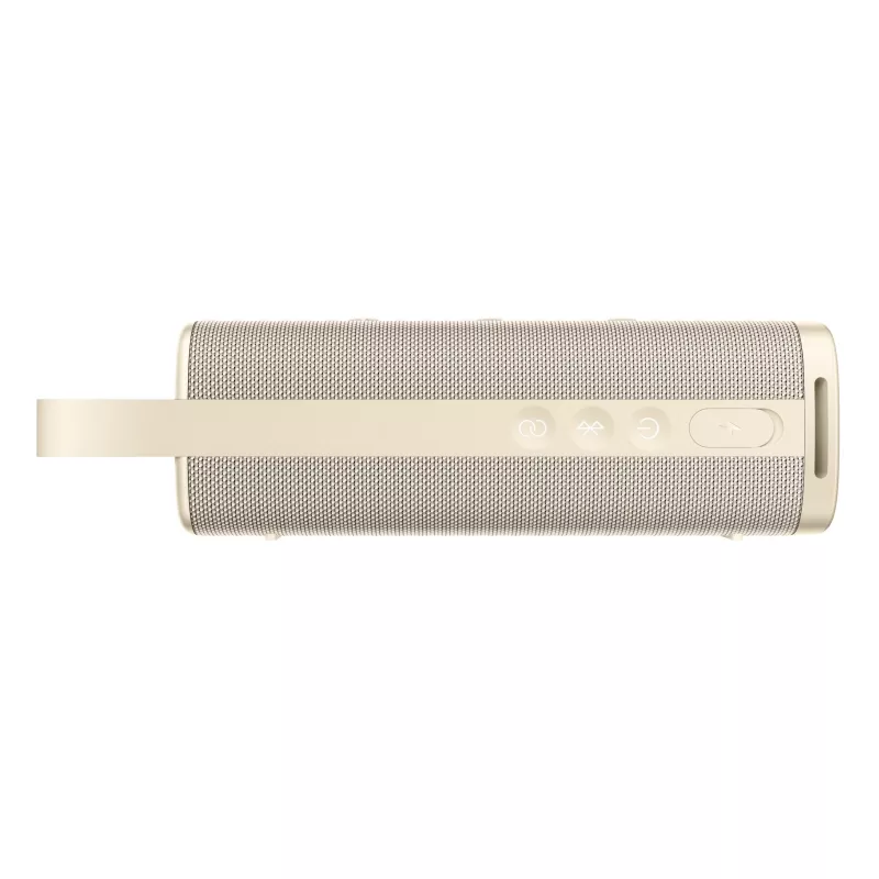 Nešiojamas stereo garsiakalbis Xiaomi Sound Outdoor 30 W, Bluetooth/Laidinis, Smėlio, 60–20000 Hz, 25 m diapazonas