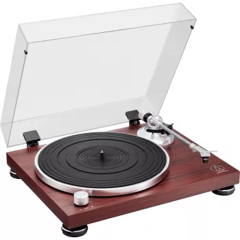 Patefono grotuvas su diržine pavara Audio-Technica AT-LPW50BTRW Ruda