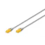 Tinklo laidas Digitus CAT 6A U/UTP Slim Patch Cord RJ-45 Cat6a 2m pilkas