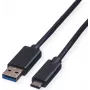 Secomp 11.44.9011 USB laidas 1 m USB 3.2 Gen 1 (3.1 Gen 1) USB A USB C juodas (11.44.9011)