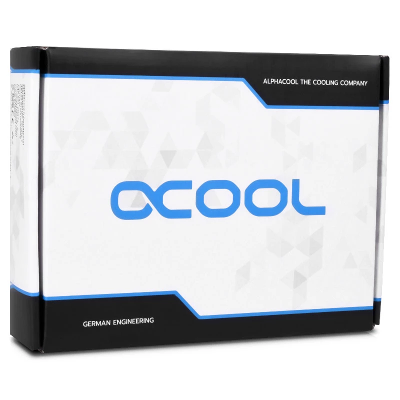 Rezervuaras Alphacool 15075 Akrilinis Juodas Skaidrus 120mm