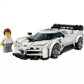 LEGO konstruktorius Bugatti Centodieci Speed Champions 77240 – 291 detalė, 1 minifigūrėlė, nuo 9 metų