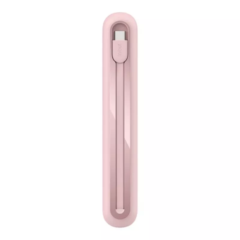 Belkin BPB024HQPK nešiojamas 10 000 mAh power bank su integruotu USB-C laidu, 20 W