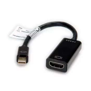 Vaizdo kabelis-adapteris Mini DisplayPort į HDMI Type A (standartinis) juodas 12.99.3143