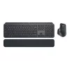 Logitech MX Keys Combo verslui – belaidė klaviatūra ir pelė su foniniu apšvietimu, QWERTY GB, grafito spalvos