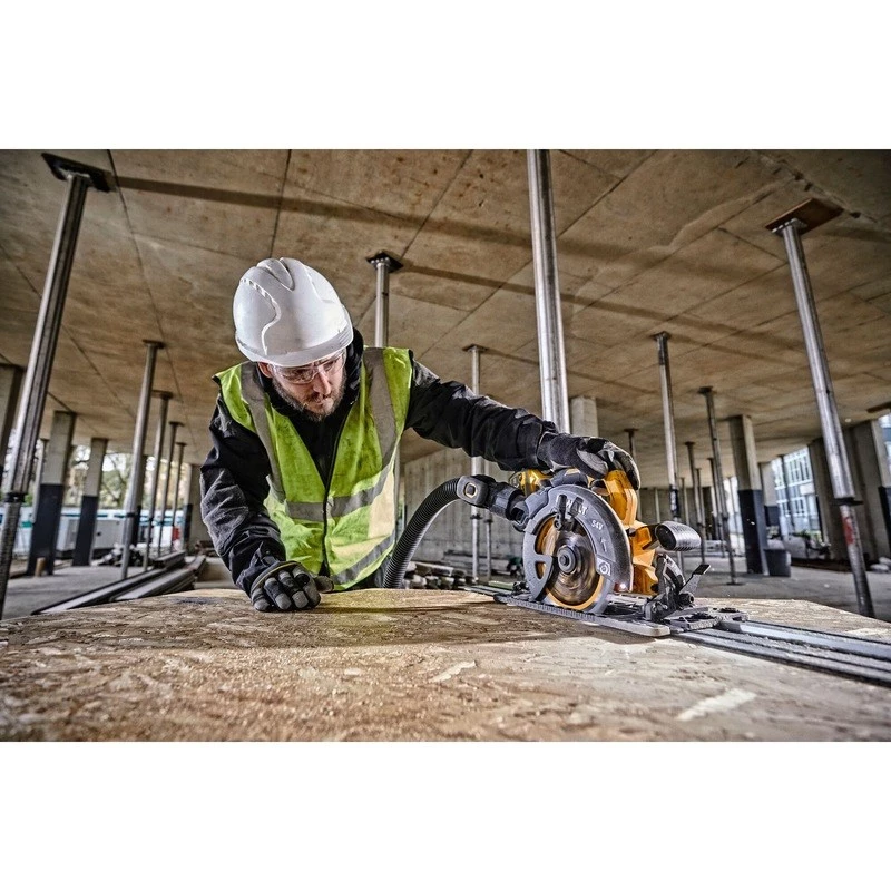 DeWALT DCS579NT-XJ nešiojamasis diskinis pjūklas 19 cm Juoda, Pilka, Geltona 5800 aps./min.