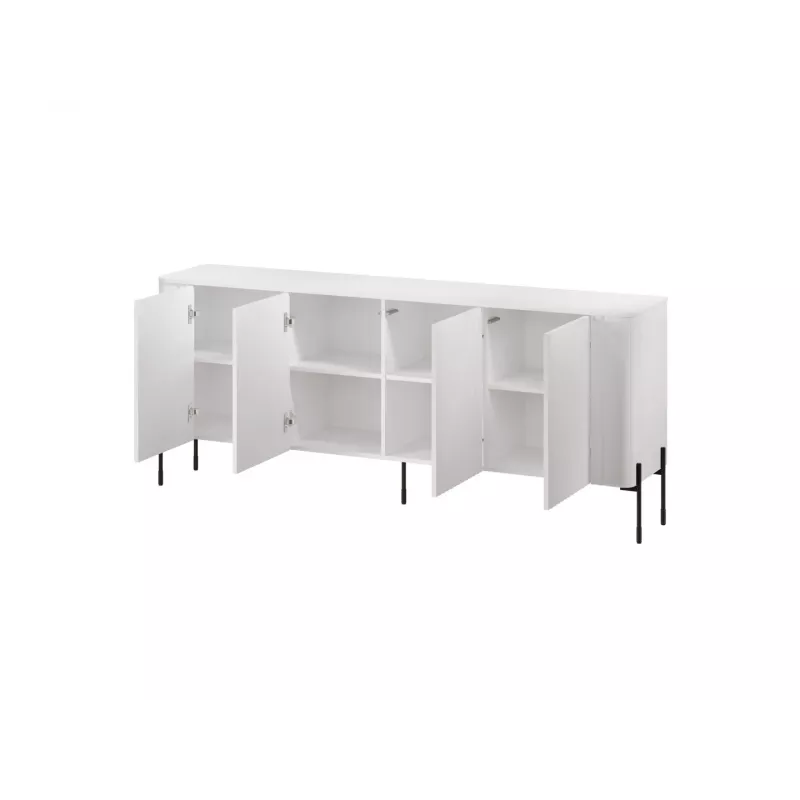 Komoda Cama VERA 190x40x80 cm matinė balta