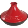 Staub Tajine 28 cm – ketaus gaminimo indas su raudonai juoda emale