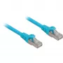 Patch laidas RJ45 Cat.6a SFTP (mėlynas, 5 m, LSOH (be halogenų))