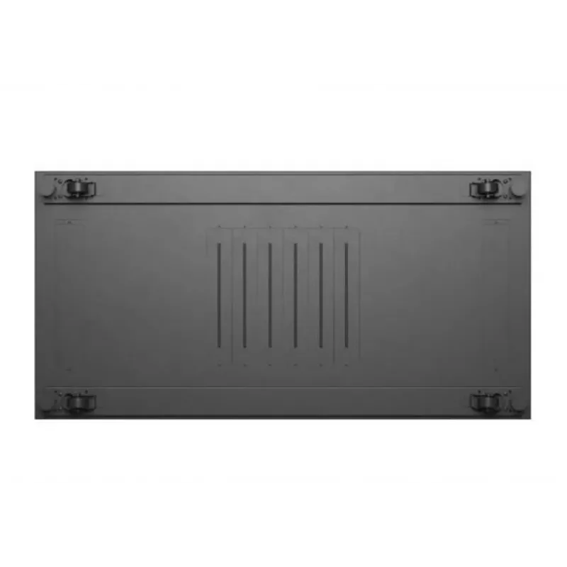 Stovo spinta LANBERG FF01-6222-12B 22U 600x1200 mm juoda su stiklinėmis priekinėmis ir galinėmis durelėmis
