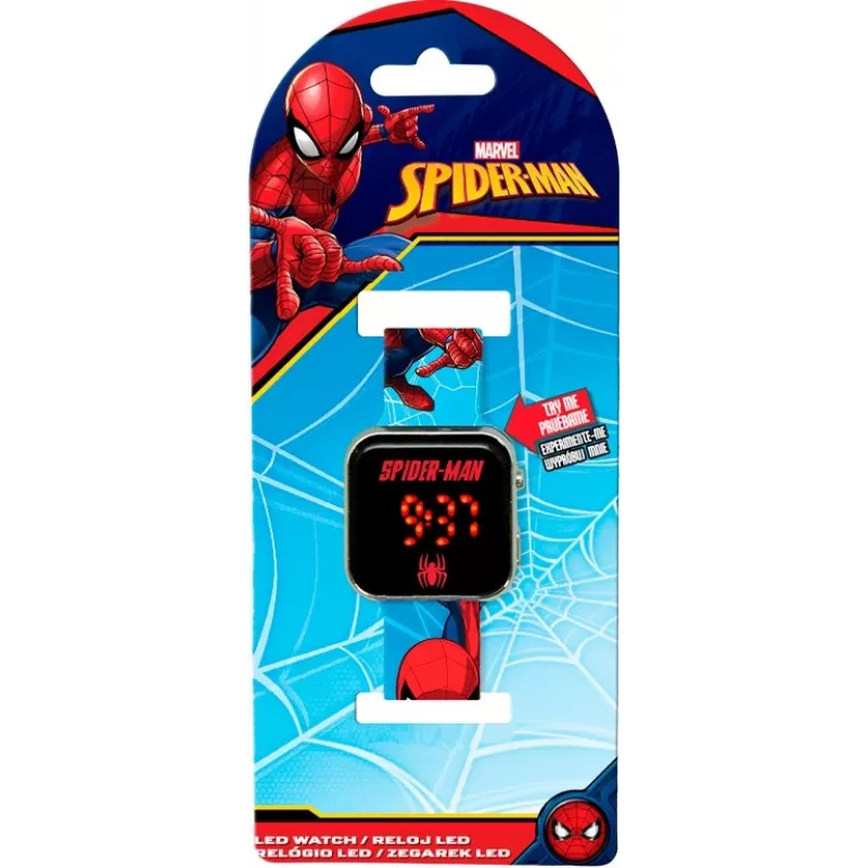 Vaikiškas analoginis laikrodis Kids Euroswan Spiderman SPD4987