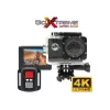 Easypix GoXtreme Enduro Black - veiksmo kamera - montuojama - 4K / 30 kadrų per sekundę - 8 MP - Wi-Fi - atspari vandeniui iki 30 m - Juoda