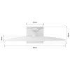 JapanNext 4K UHD Monitorius 68,6 cm (27 colių)