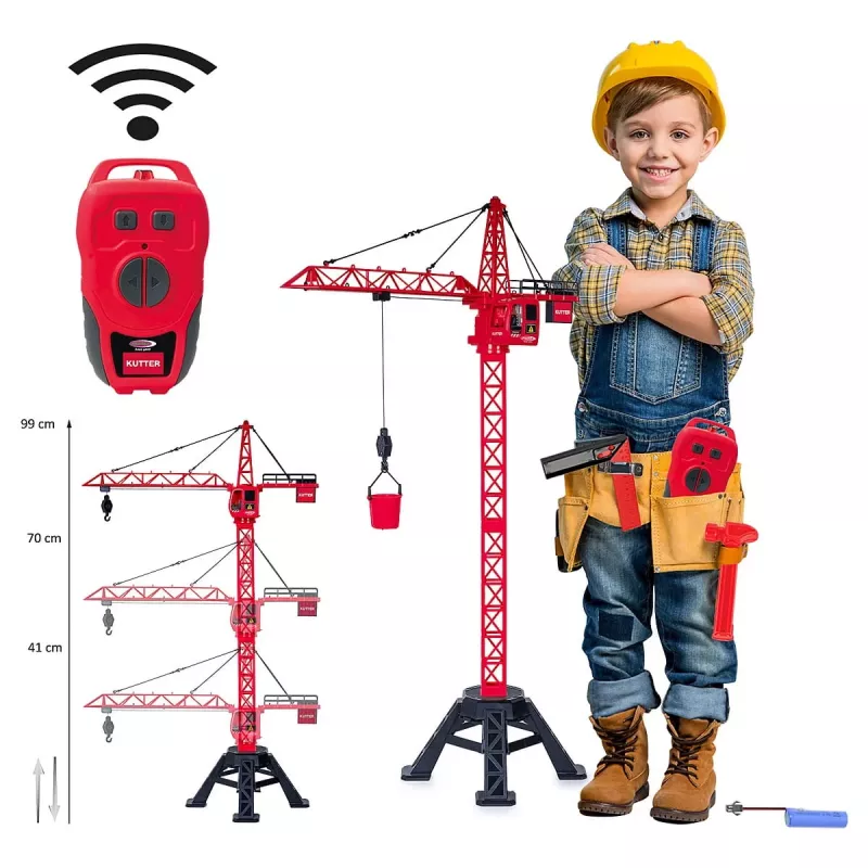 Valdomas bokštinis kranas Jamara Kutter XL 99 IR 1:10 2,4 GHz